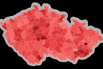 Podrobná mapa: Jak se koronavirus šíří v obcích