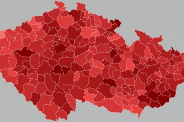 Unikátní mapa všech obcí v Česku: Kde se právě teď šíří koronavirus