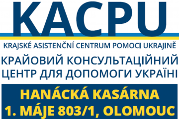 V Olomouckém kraji bylo zřízeno Krajské asistenční centrum pomoci Ukrajině (KACPU)