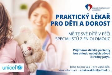 Praktičtí lékaři pro děti a dorost - Fakultní nemocnice Olomouc