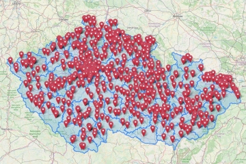 Mapa pečovatelských služeb 